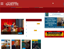 Tablet Screenshot of gazettenet.com